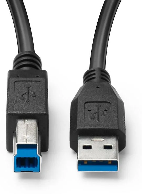 MicroConnect USB-Kabel - USB Type B (M) zu USB Typ A (M), Ansicht 3