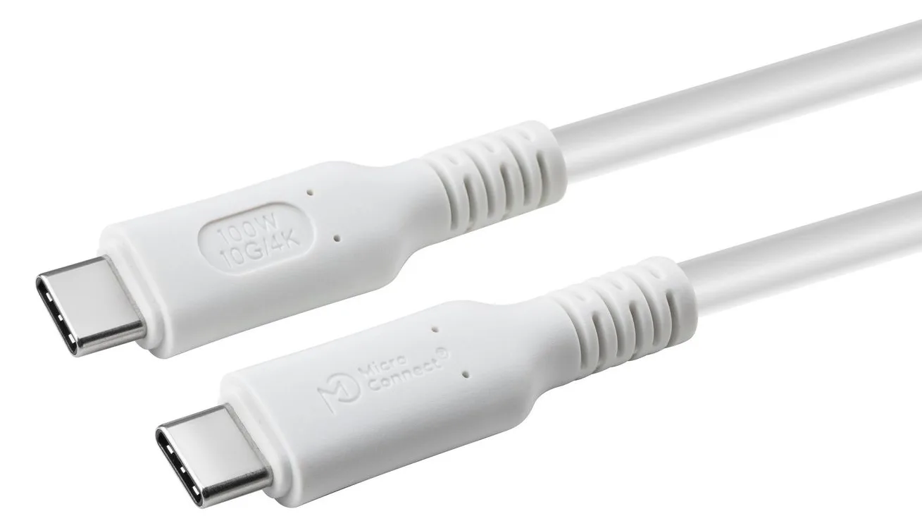MicroConnect USB-Kabel - USB-C (M) bis USB-C (M), Ansicht 2