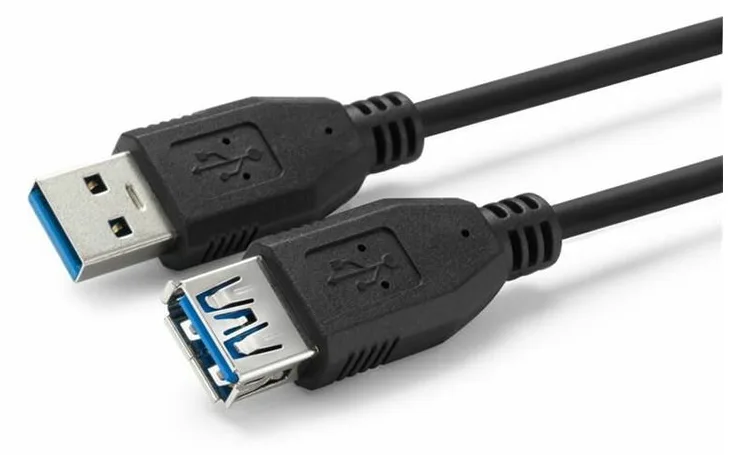 MicroConnect USB-Verlängerungskabel - USB Typ A (W), Ansicht 2