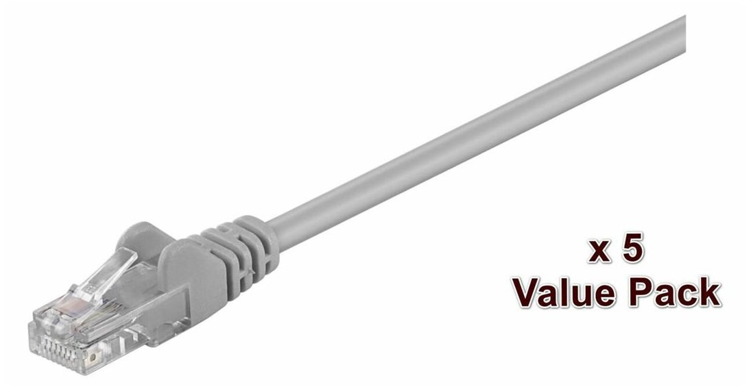 MicroConnect Value Pack - Netzwerkkabel - RJ-45 (M)