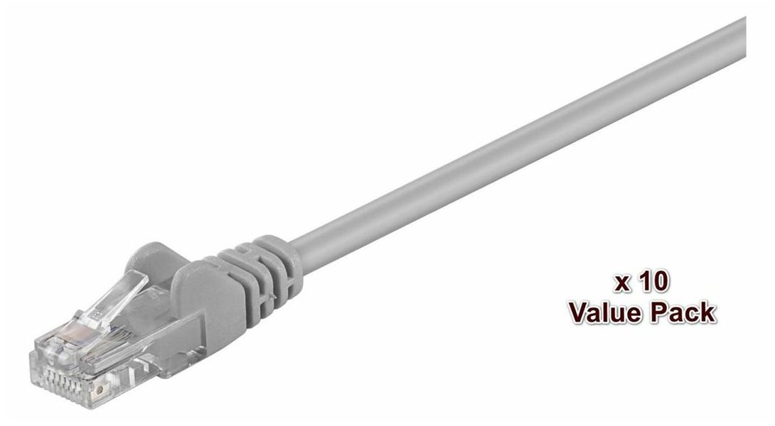 MicroConnect Value Pack - Netzwerkkabel - RJ-45 (M)
