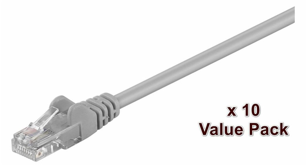 MicroConnect Value Pack - Netzwerkkabel - RJ-45 (M)