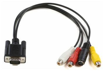 MicroConnect VGA / S-Video / Verbundkabel - HD-15 (VGA) von LumaTech