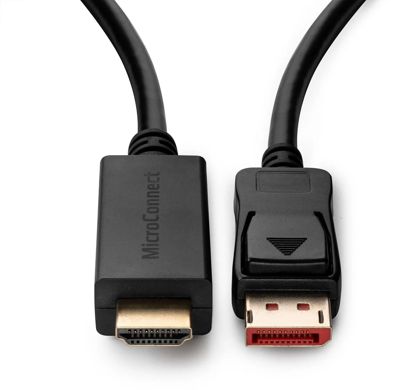 MicroConnect Videoadapter - DisplayPort männlich eingerastet zu HDMI männlich - 50 cm - Schwarz - unterstützt 4K 60 Hz, Ansicht 3