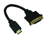 MicroConnect Videoadapter - HDMI männlich zu DVI weiblich, Ansicht 2