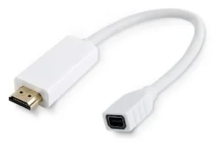 MicroConnect Videoadapter - Mini DisplayPort weiblich zu HDMI männlich, Ansicht 2