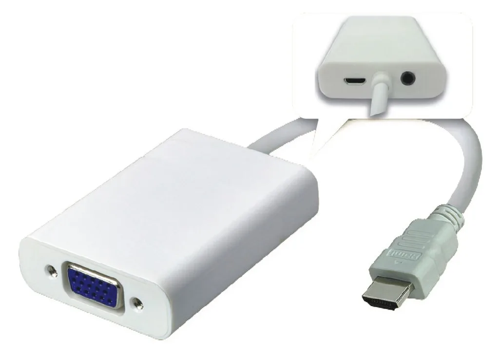 MicroConnect Videokonverter - HDMI - VGA, Ansicht 2