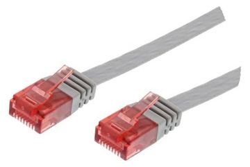 MicroConnect V-UTP60025-FLAT 0.25m Cat6 U/UTP (UTP) Grau Netzwerkkabel von LumaTech