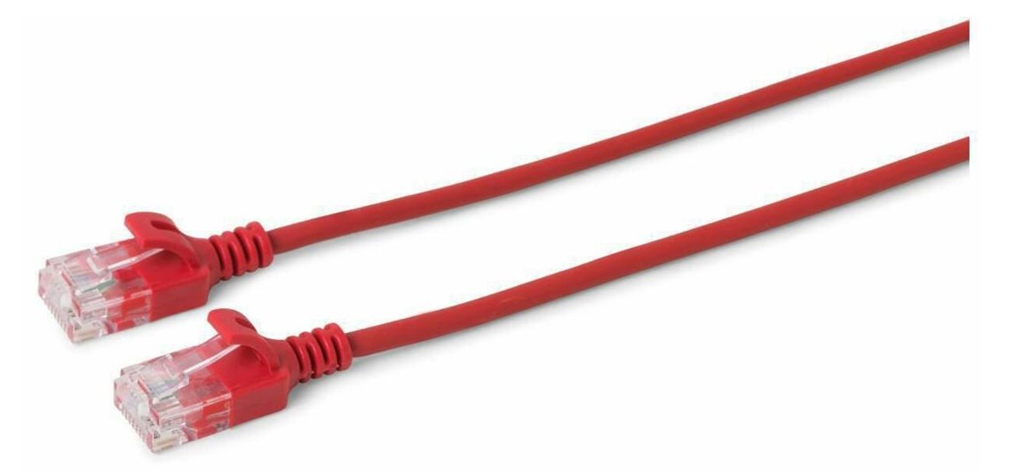 MicroConnect V-UTP605R-SLIM - 5 m - Cat6 - U/UTP (UTP) - RJ-45 - RJ-45 - Rot