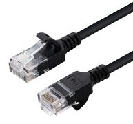 MicroConnect V-UTP6A005S-SLIM - 0,5 m - Cat6a - U/UTP (UTP) - RJ-45 - RJ-45 - Schwarz von LumaTech