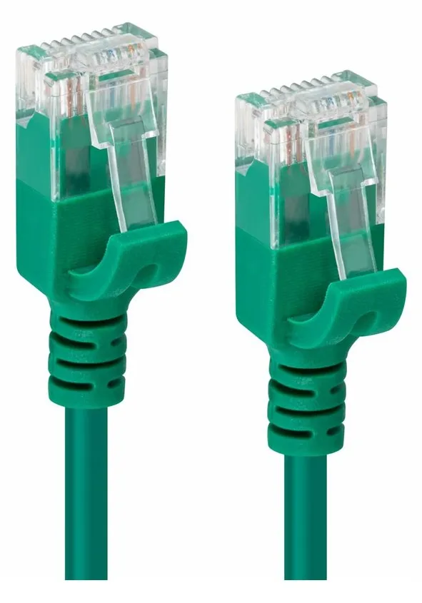 MicroConnect V-UTP6A02G-SLIM - 2 m - Cat6a - U/UTP (UTP) - RJ-45 - RJ-45 - Grün, Ansicht 2