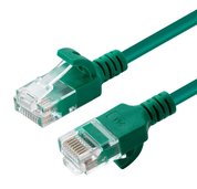 MicroConnect V-UTP6A03G-SLIM - 3 m - Cat6a - U/UTP (UTP) - RJ-45 - RJ-45 - Grün