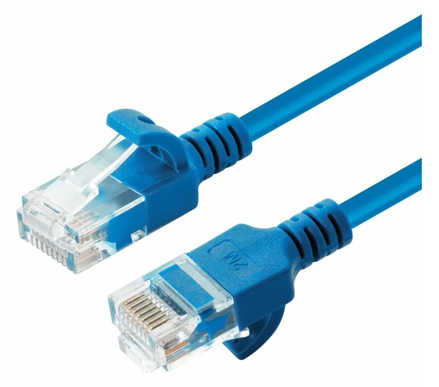 MicroConnect V-UTP6A05B-SLIM - 5 m - Cat6a - U/UTP (UTP) - RJ-45 - RJ-45 - Blau, Ansicht 2