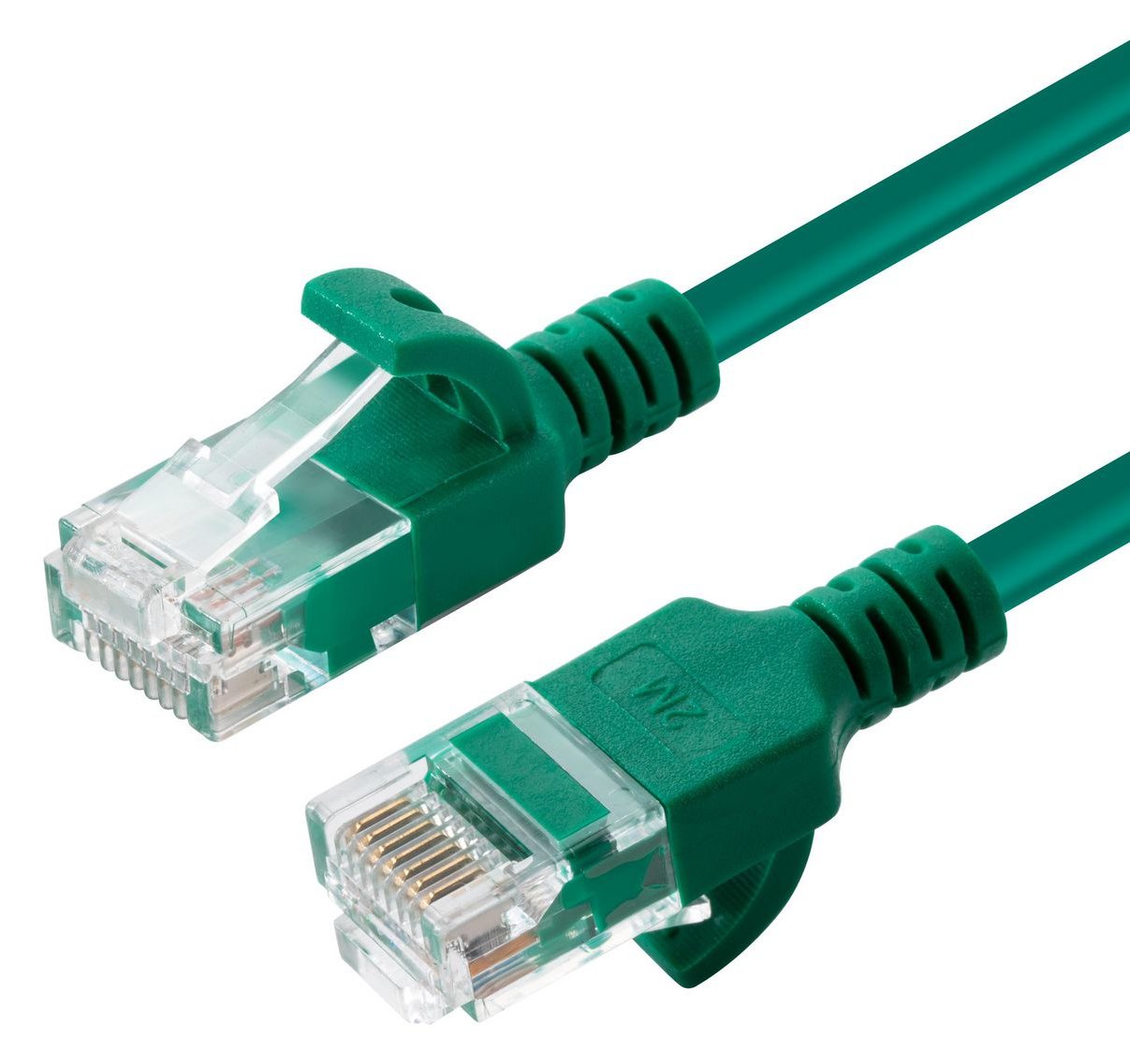 MicroConnect V-UTP6A05G-SLIM - 5 m - Cat6a - U/UTP (UTP) - RJ-45 - RJ-45 - Grün