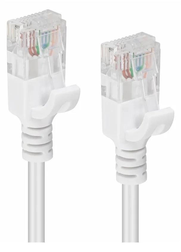 MicroConnect V-UTP6A05W-SLIM - 5 m - Cat6a - U/UTP (UTP) - RJ-45 - RJ-45 - Weiß, Ansicht 2