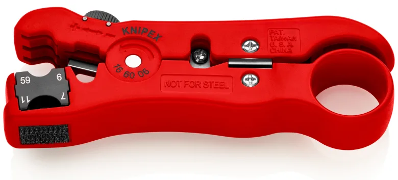 KNIPEX Kabel-Abisolierzange - für Koax, Ansicht 2