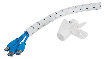 Neomounts Kabelmanagement-Tülle - für 1 - 5 Kabel, universell - Weiß von LumaTech