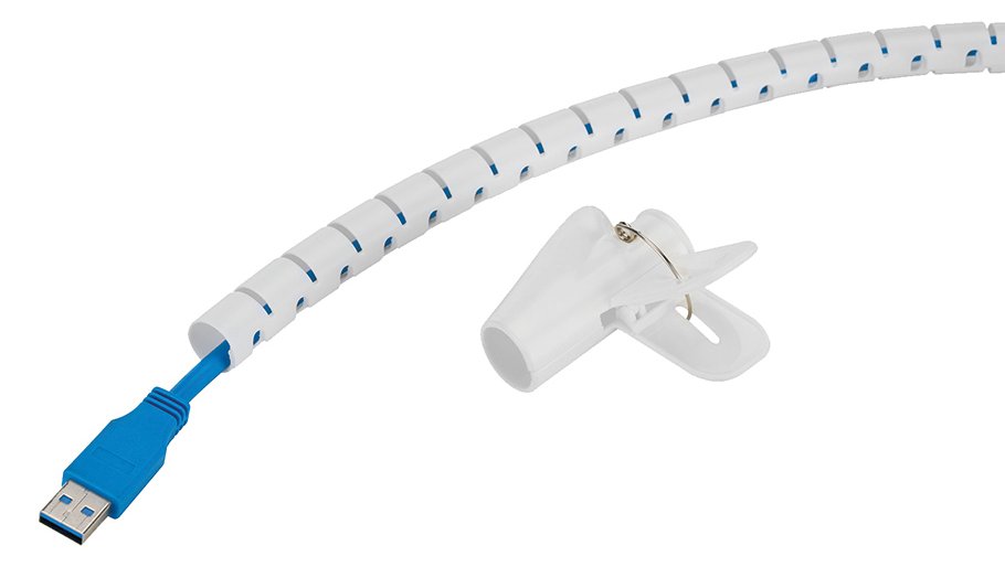 Neomounts Kabelmanagement-Tülle - für 1-3 Kabel, universell von LumaTech