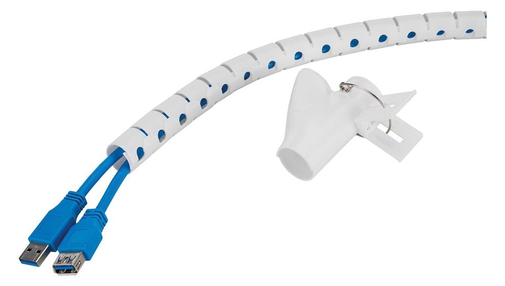 Neomounts Kabelmanagement-Tülle - für 1-4 Kabel, universell von LumaTech