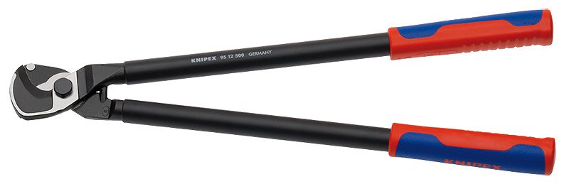 KNIPEX Kabelschere brüniert 95 12 500