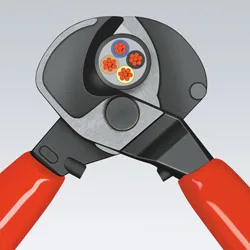 KNIPEX Kabelschere brüniert 95 12 500, Ansicht 2