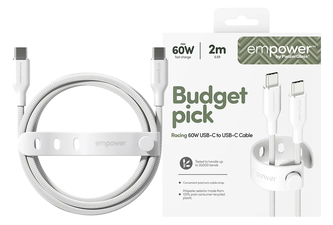 PanzerGlass empower - USB-Kabel - 24 pin USB-C (M) zu 24 pin USB-C (M), Ansicht 4