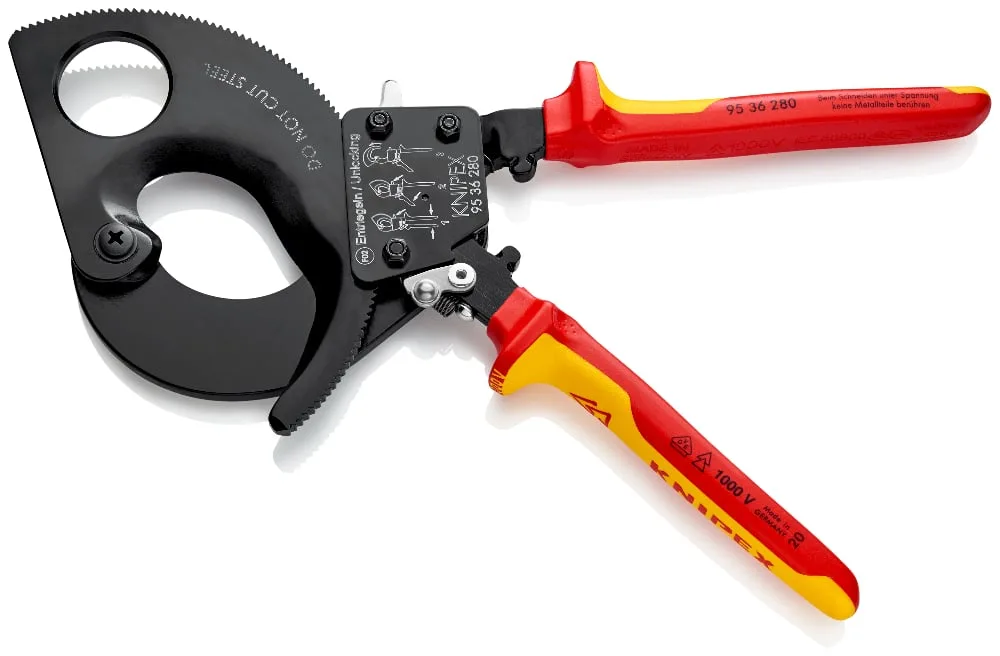 KNIPEX Kabelschneider - isoliert - 280 mm, Ansicht 3