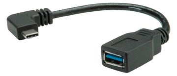 ROLINE 11.02.9031 USB Kabel 0,15 m USB A USB C Weiblich Männlich Schwarz von LumaTech