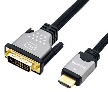 ROLINE 11.04.5876 Videokabel-Adapter 1,5 m HDMI Typ A (Standard) DVI-D Schwarz - Silber von LumaTech