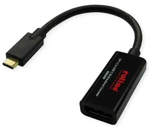 ROLINE Adapterkabel - 24 pin USB-C (M) zu DisplayPort (W), Ansicht 2