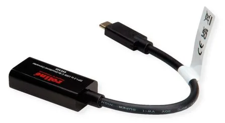 ROLINE Adapterkabel - 24 pin USB-C (M) zu DisplayPort (W), Ansicht 4
