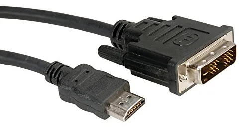ROLINE Adapterkabel - DVI-D männlich zu HDMI männlich, Ansicht 2