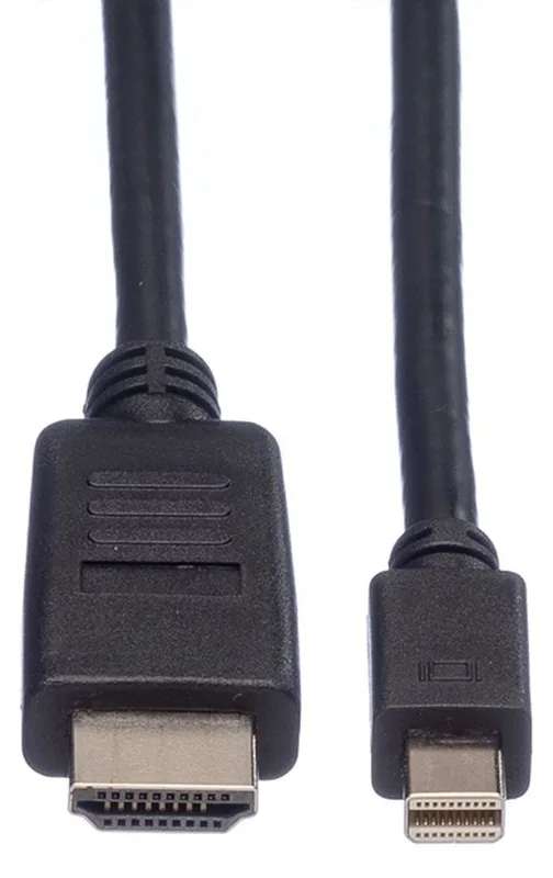 ROLINE Adapterkabel - Mini DisplayPort männlich bis HDMI männlich, Ansicht 2