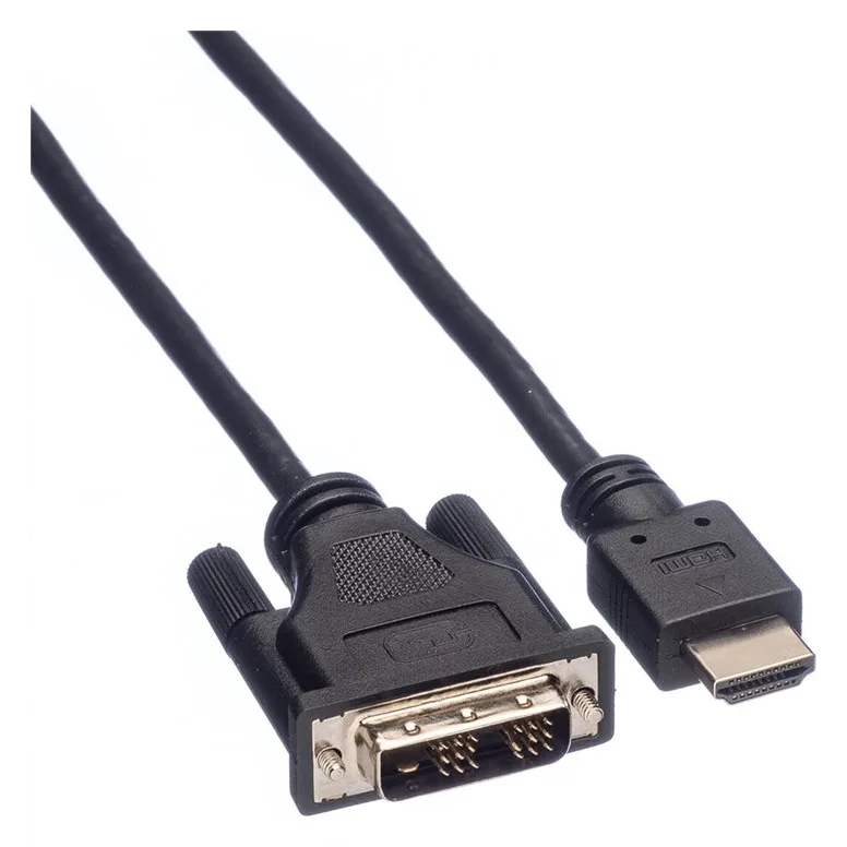 ROLINE Adapterkabel - Single Link - DVI-D männlich bis HDMI männlich, Ansicht 3