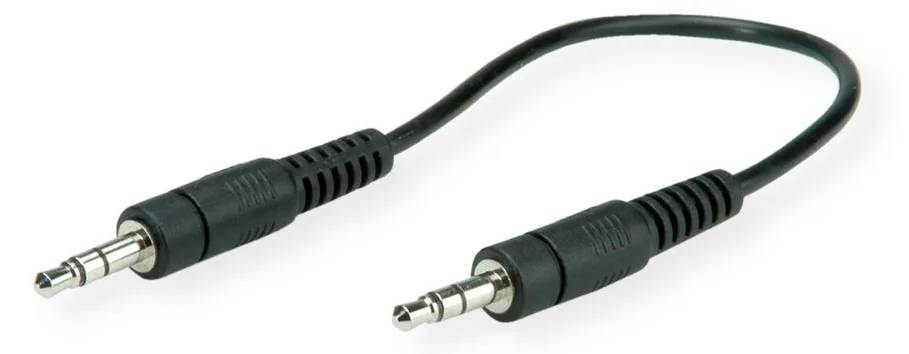 ROLINE Audiokabel - Stereo Mini-Klinkenstecker männlich zu Stereo Mini-Klinkenstecker männlich, Ansicht 2