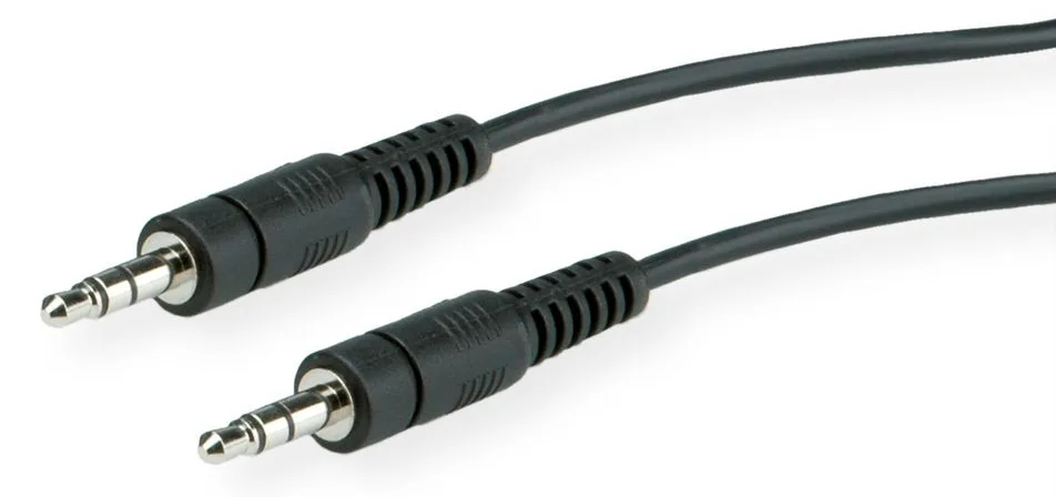 ROLINE Audiokabel - Stereo Mini-Klinkenstecker männlich zu Stereo Mini-Klinkenstecker männlich, Ansicht 2