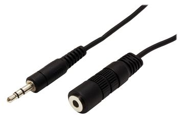 ROLINE Audioverlängerungskabel - Stereo Mini-Klinkenstecker männlich zu Stereo Mini-Klinkenstecker weiblich von LumaTech