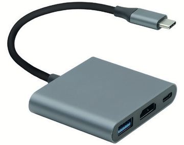 ROLINE Display Adapter USB C - HDMI 4K60+ 1x A+ PD - Digital/Daten - Adapter von LumaTech
