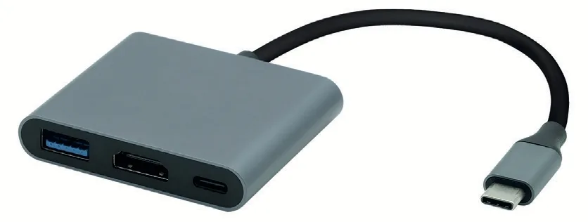 ROLINE Display Adapter USB C - HDMI 4K60+ 1x A+ PD - Digital/Daten - Adapter, Ansicht 2