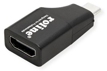 ROLINE Display Adapter USB TypC - HDMI ST/BU 4Ka60Hz - Adapter - Digital/Daten von LumaTech