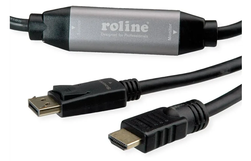 ROLINE DisplayPort-Kabel - DisplayPort (M), Ansicht 3