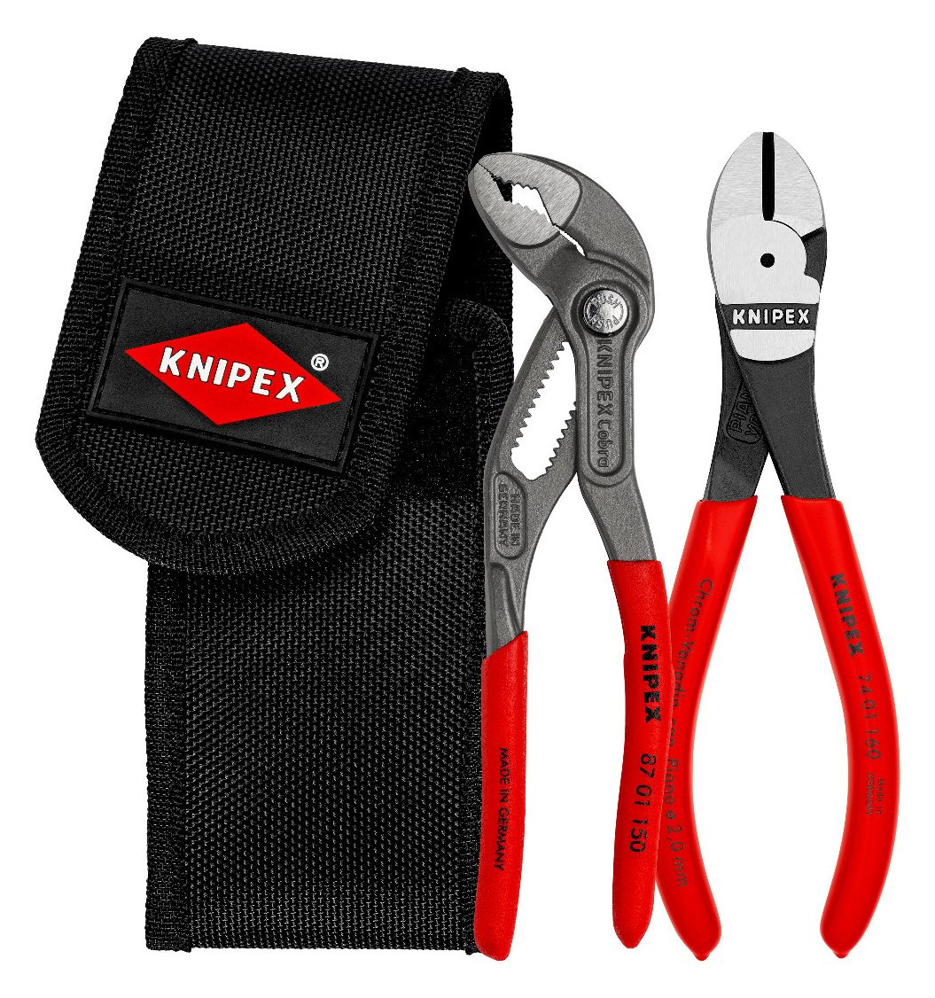 KNIPEX Mini - Zange - 2 Stücke - in Gürteltasche