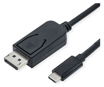 ROLINE DisplayPort-Kabel - USB-C (M) zu DisplayPort (M) von LumaTech