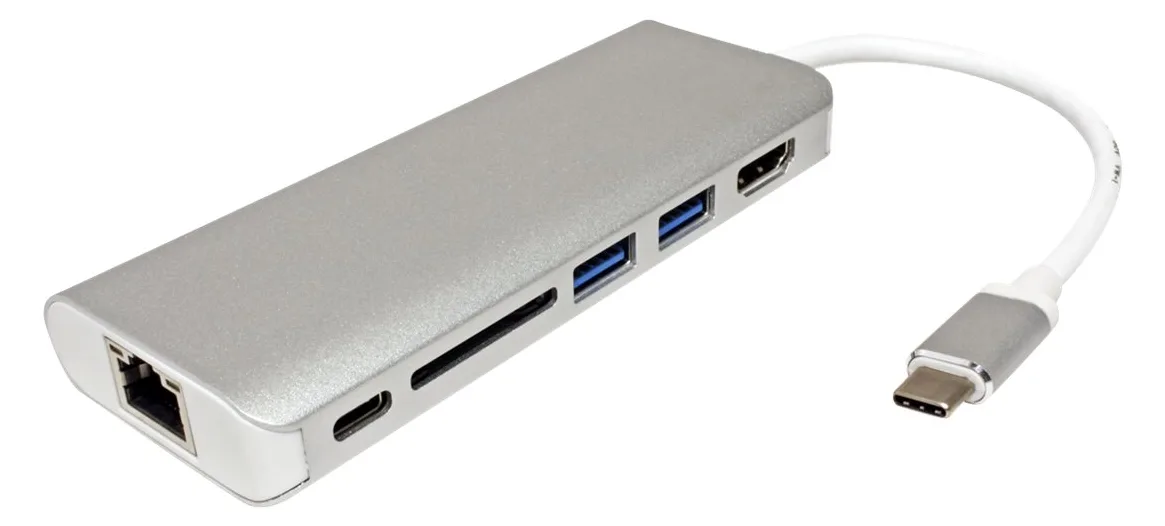 ROLINE Dockingstation - USB-C 3.1 - GigE, Ansicht 3