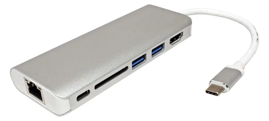 ROLINE Dockingstation - USB-C 3.1 - GigE, Ansicht 4