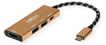 ROLINE Dockingstation - USB-C 3.2 - HDMI von LumaTech