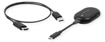 ROLINE Drahtloser P2P-Anzeige-Dongle Tx+Rx HDMI 1080P - Kabel-/Adapterset - Digital/Daten von LumaTech