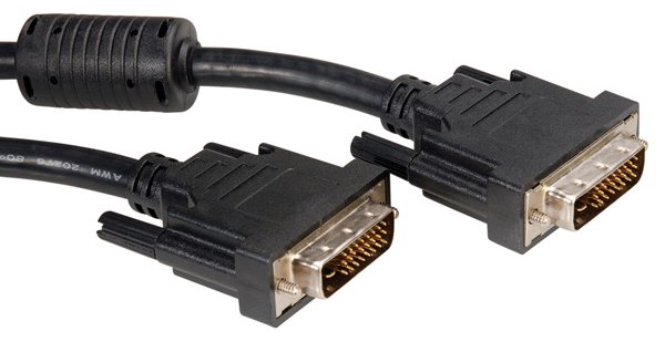 ROLINE DVI-Kabel - DVI-D (M) zu DVI-D (M) von LumaTech