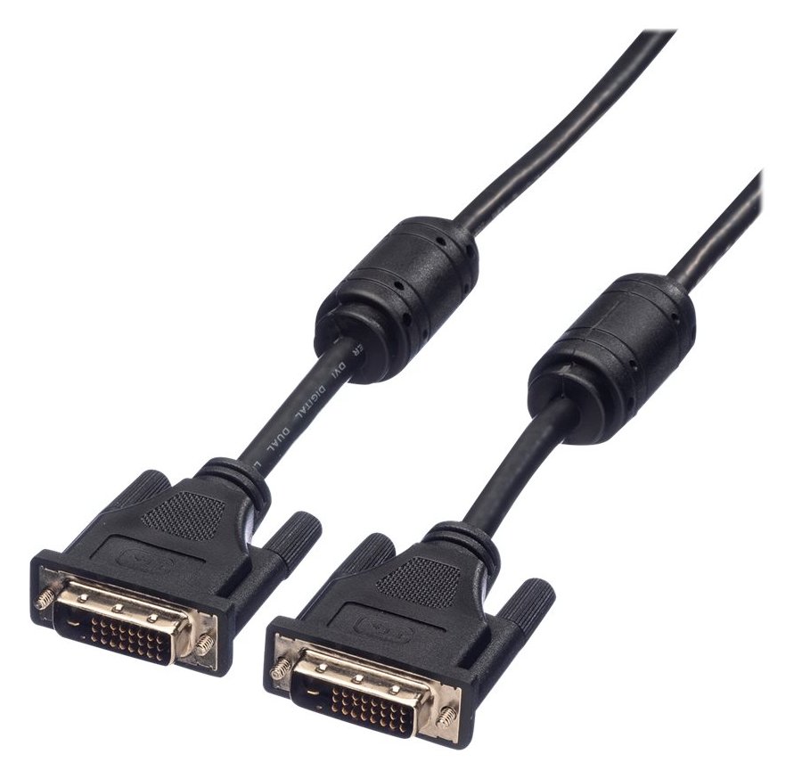 ROLINE DVI-Kabel - DVI-D (M) zu DVI-D (M) von LumaTech