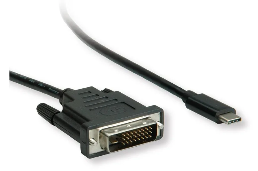 ROLINE Externer Videoadapter - USB-C 3.1 - DVI, Ansicht 3